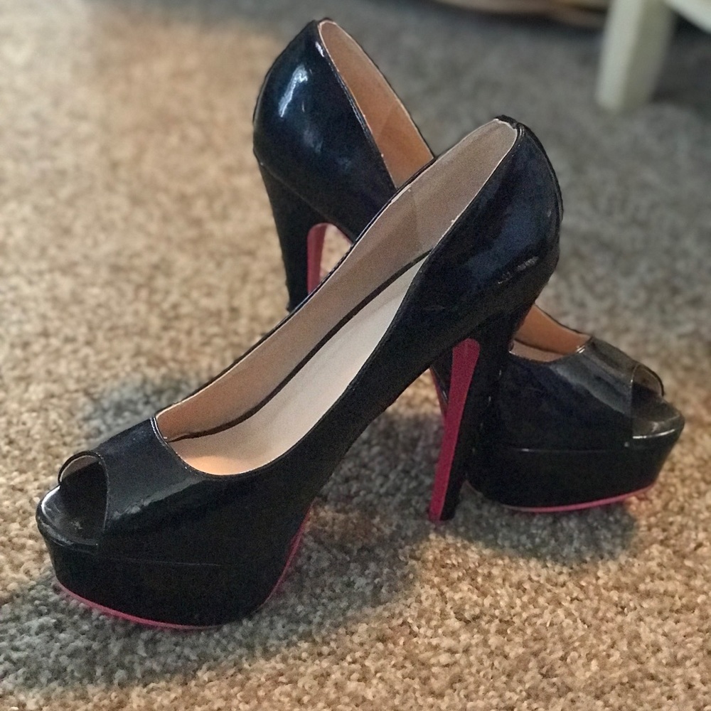 Platform Studded Heels